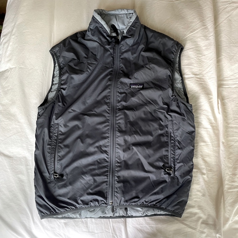 Blue-Gray Patagonia Vest Size Medium